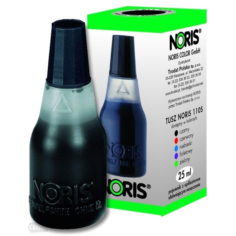 Tusz NORIS 110 zielony 25ml