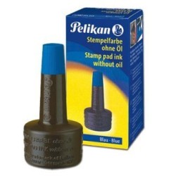 Tusz do stempli 28ml niebieski PELIKAN