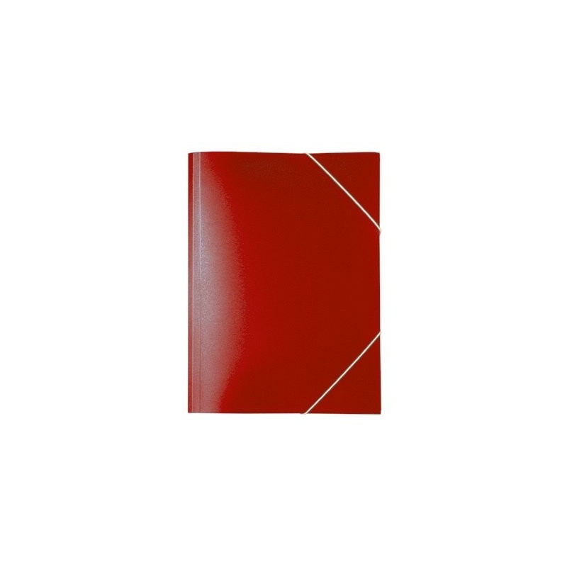 Teczka plastikowa z gumką szeroka TG-02 Biurfol Czerwona