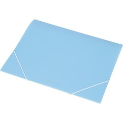 Teczka Na Gumkę A4 Transparentna Kolor Ex4302 Niebieska PANTA PLAST