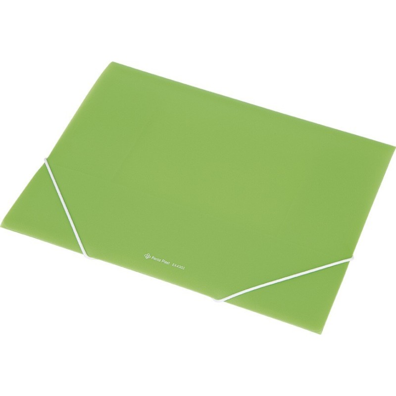 Teczka Na Gumkę A4 Transparentna Kolor Ex4302 Zielony PANTA PLAST