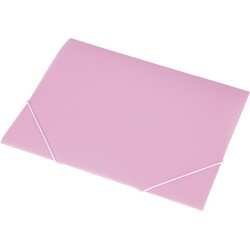 Teczka Na Gumkę A4 Transparentna Kolor Ex4302 Różowa PANTA PLAST