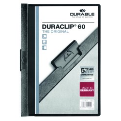 Skoroszyt DURABLE DURACLIP® Original 60 czarny