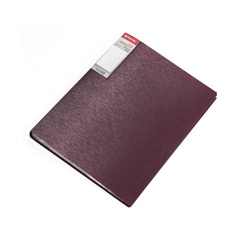 Album ofertowy SIMPLE 40 koszulek bordo Panta Plast