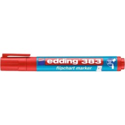Marker do flipchartów e-383 EDDING, 1,5-3mm, czerwony