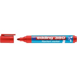 Marker do flipchartów e-380 EDDING, 1,5-3mm, czerwony