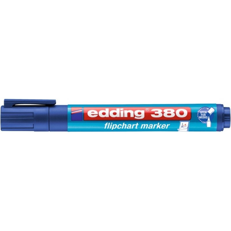 Marker do flipchartów e-380 EDDING, 1,5-3mm, niebieski