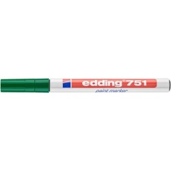 Marker olejowy e-751 EDDING, 1-2mm, zielony