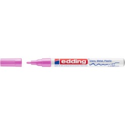 Marker olejowy połyskujący e-751 EDDING, 1-2 mm, różowy