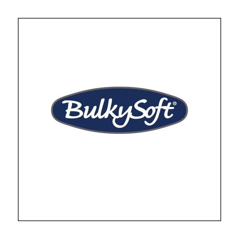 BulkySoft Serwetki 24x24, 2 warstwy 100 sztuk białe