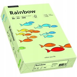 Papier Ksero kolorowy Rainbow blado zielony 72
