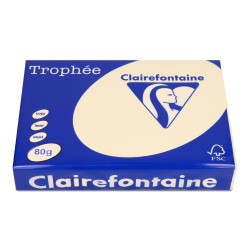 Papier ksero A4 80g TROPHEE XCA41871 piaskowy CLAIREFONTAINE