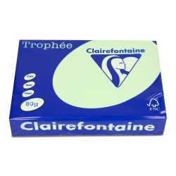 Papier ksero A4 80g TROPHEE XCA41975 zieleń CLAIREFONTAINE