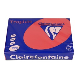 Papier ksero A4 80g TROPHEE intensywny wiśniowy XCA41782 CLAIREFONTAINE