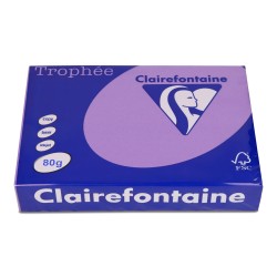 Papier ksero A4 80g TROPHEE intesywny fioletowy XCA41786 CLAIREFONTAINE