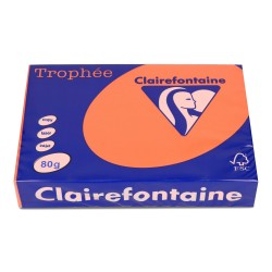 Papier ksero A4 80g TROPHEE czerwień kardynalska XCA41873 CLAIREFONTAINE