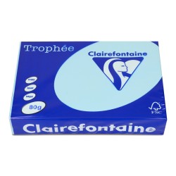 Papier ksero A4 80g TROPHEE błękit XCA41774 CLAIREFONTAINE