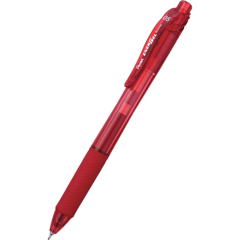 Cienkopis kulkowy PENTEL BLN105 ENERGEL czerwony