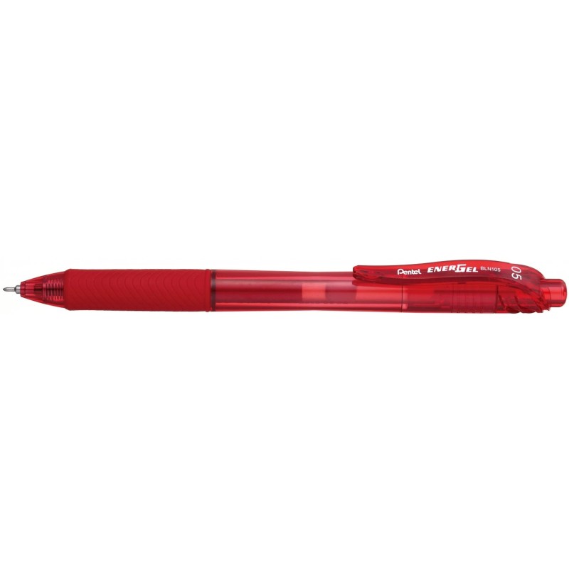 Cienkopis kulkowy PENTEL BLN105 ENERGEL czerwony