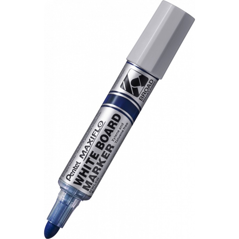 Marker suchościeralny PENTEL MWL5W MAXIFLO z tłoczkiem niebieski