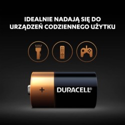 Baterie Alkaliczne Duracell Basic D LR20 Blister 2szt