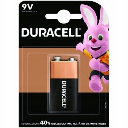 Baterie Alkaliczne Duracell Basic 6LR61 9V Blister 1szt