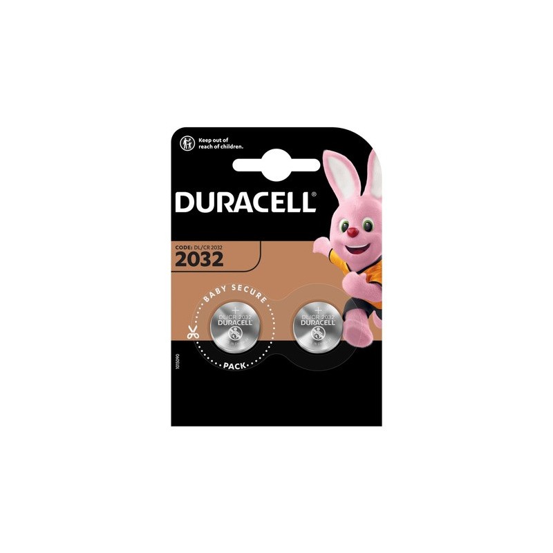 Baterie guzikowe Duracell DL-2032 3V Blister 2szt