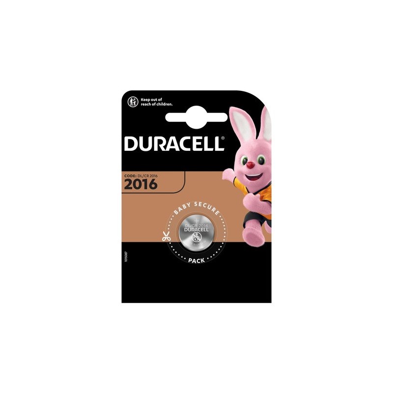 Bateria Litowa guzikowa Duracell DL-2016 Blister 1szt
