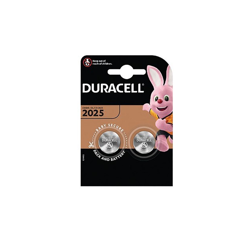 Baterie Litowe guzikowe Duracell DL-2025 3V Blister 2szt