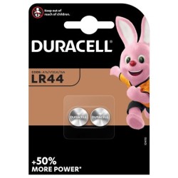 Baterie guzikowe Duracell LR44 1,5V Blister 2szt