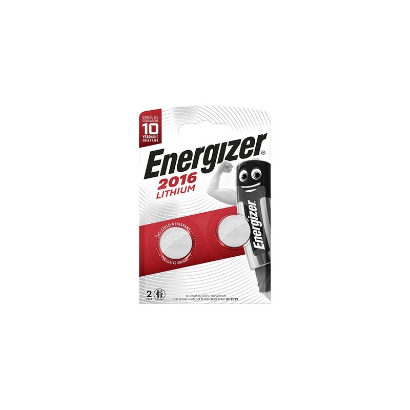 Baterie Litowe ENERGIZER CR2016 Blister 2szt