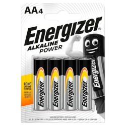 Baterie Alkaliczne ENERGIZER AA LR6 Blister 4szt