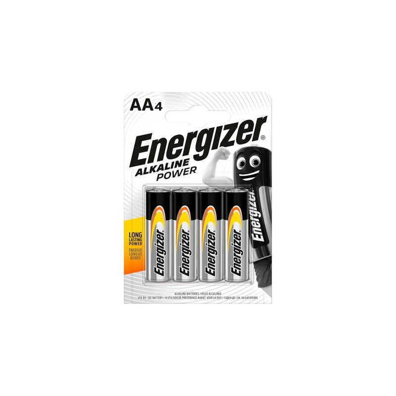 Baterie Alkaliczne ENERGIZER AA LR6 Blister 4szt