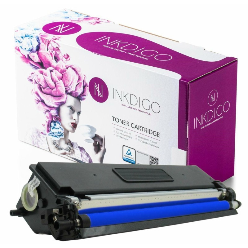 Toner INKDIGO do BROTHER TN 321 Cyan