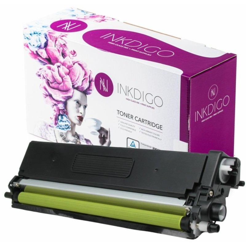 Toner INKDIGO do BROTHER TN 910 Yellow