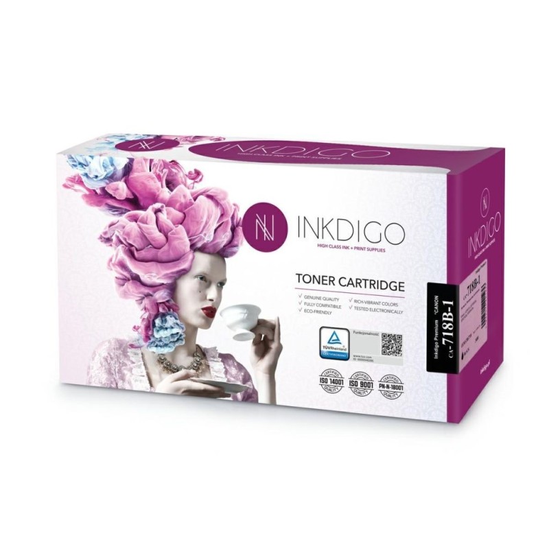 Toner INKDIGO do CANON CRG 718 Black