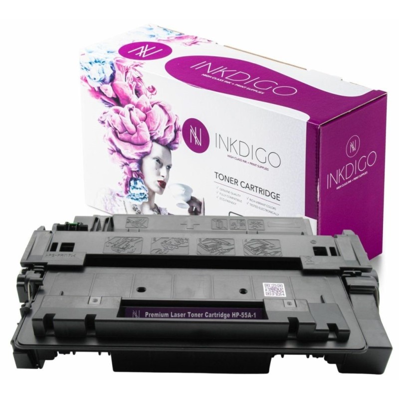 Toner INKDIGO do HP CE 255A Black