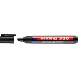 Marker permanentny e-330 EDDING, 1-5 mm, czarny