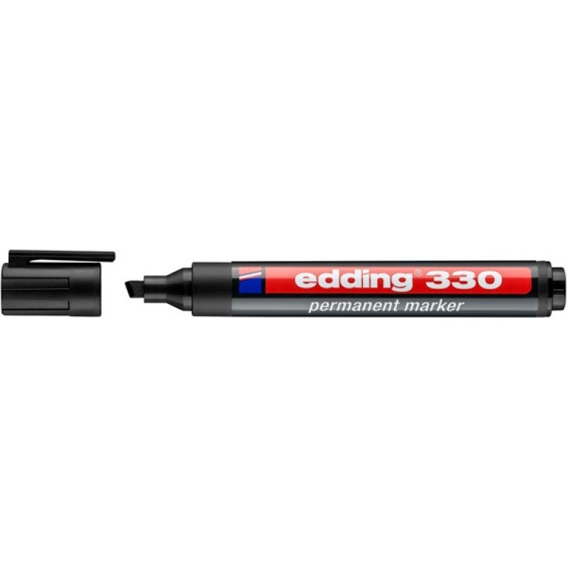 Marker permanentny e-330 EDDING, 1-5 mm, czarny