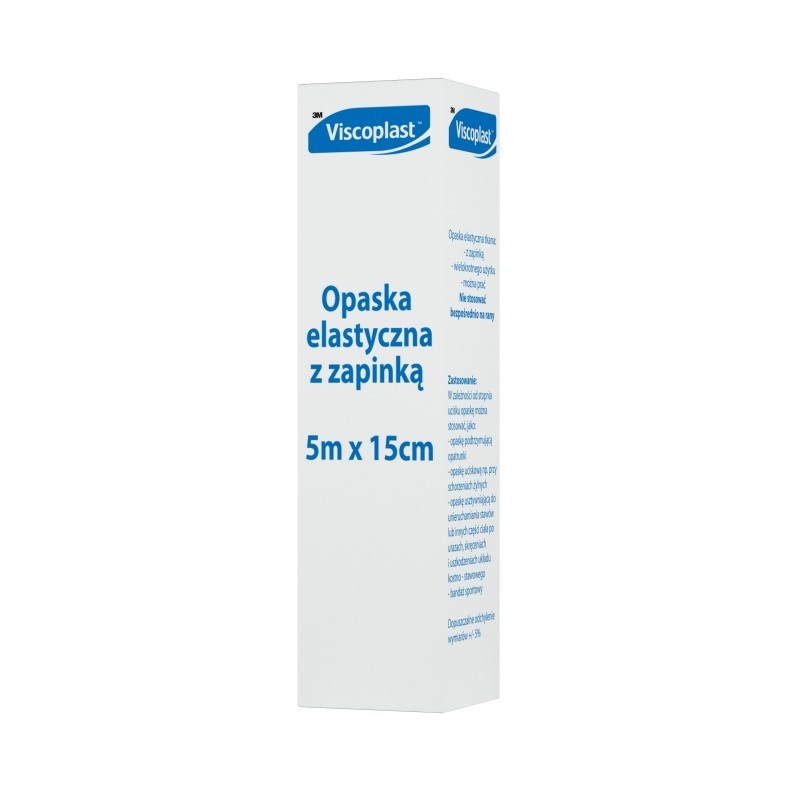 Opaska elastyczna z zapinką  Opaska w rozmiarze 5 m x 15cm  YP209020046 Viscoplast