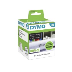 Etykiety Dymo adresowe 89x36 mm, biała S0722400 99012