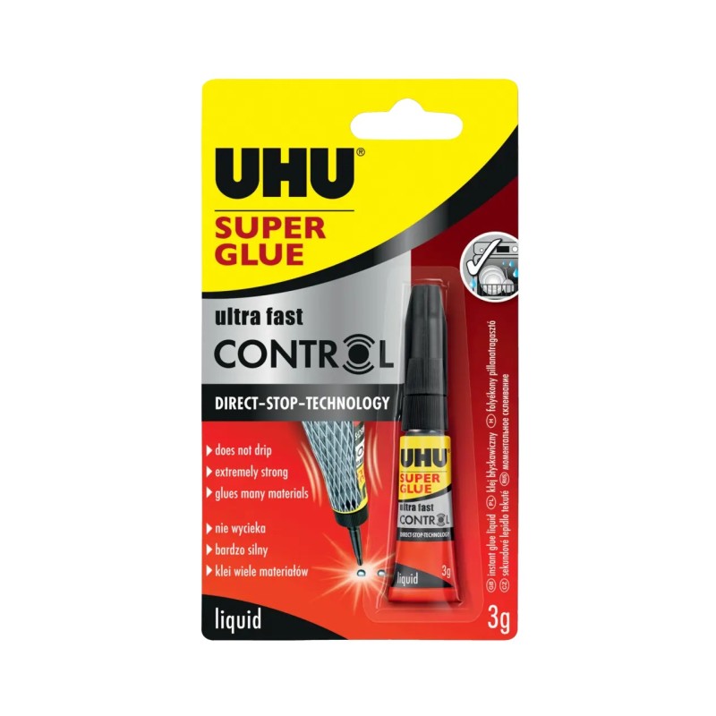 Klej UHU Super Glue 3g.