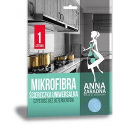 Mikrofibra ściereczka uniwersalna, ANNA ZARADNA, 1 szt., niebieski