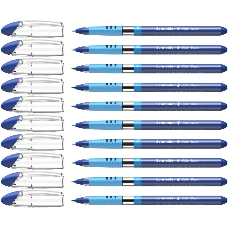 Długopis SCHNEIDER Slider Basic, F, niebieski