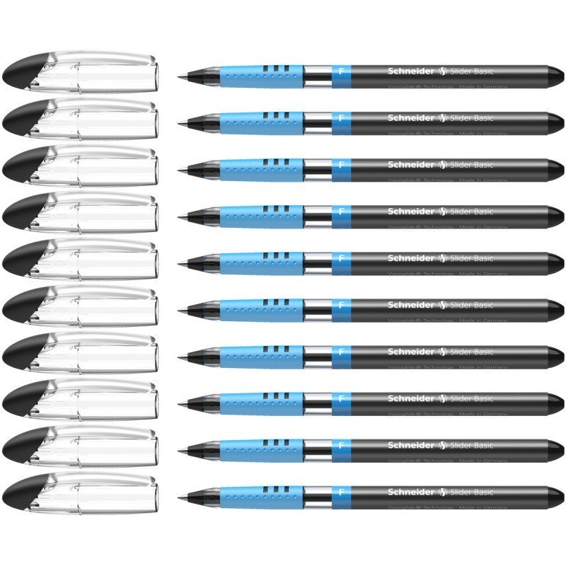 Długopis SCHNEIDER Slider Basic, F, czarny