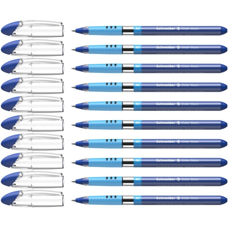 Długopis SCHNEIDER Slider Basic, M, niebieski