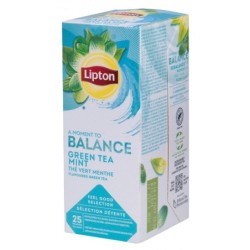 Herbata LIPTON Balance Green Tea, mint, 25 torebek