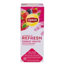 Herbata LIPTON Refresh Forest Fruits, 25 torebek