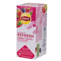 Herbata LIPTON Refresh Forest Fruits, 25 torebek