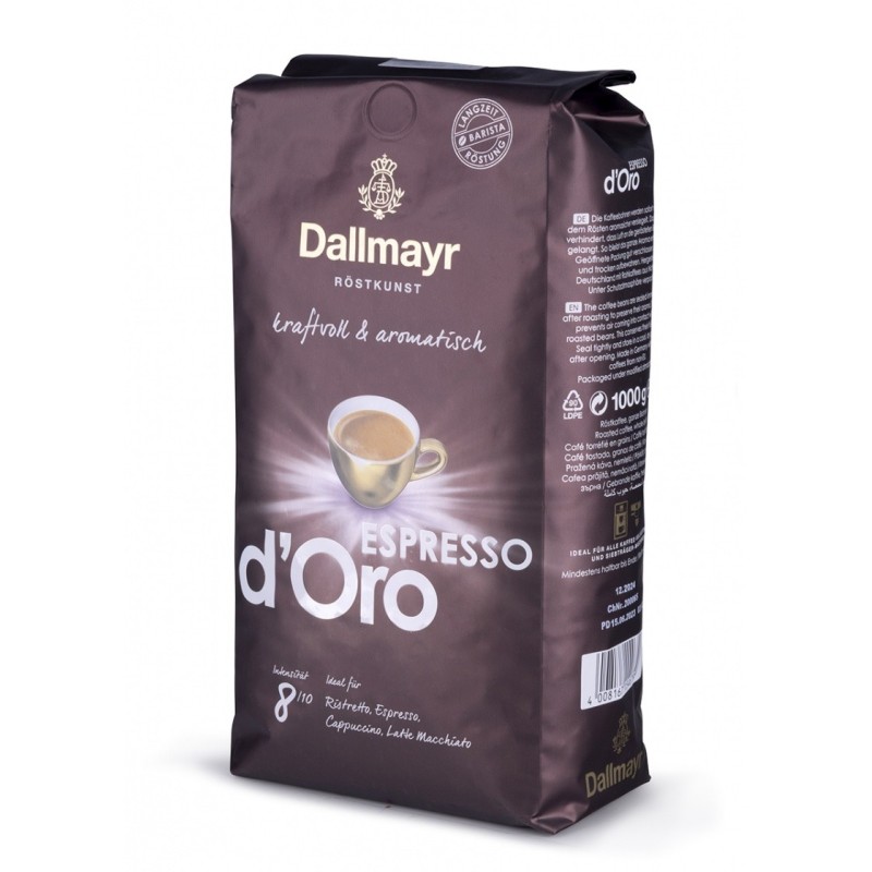 Kawa DALLMAYR D'oro Espresso, ziarnista, 1kg